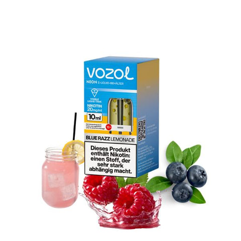 Vozol Neon Plug Max Pod – Blue Razz Lemonade