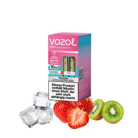 Vozol Neon Plug Max Pod – Frozen Strawberry Kiwi