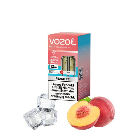 Vozol Neon Plug Max Pod – Peach Ice