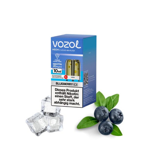 Vozol Neon Plug Max Pod – Blueberry Ice