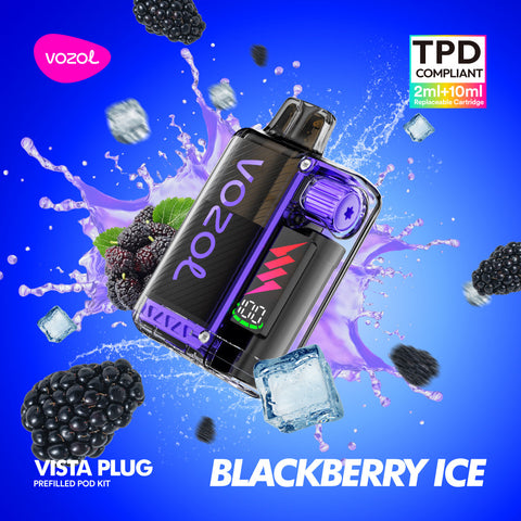 Vozol Vista Plug 15K (TPD) BLACKBERRY ICE