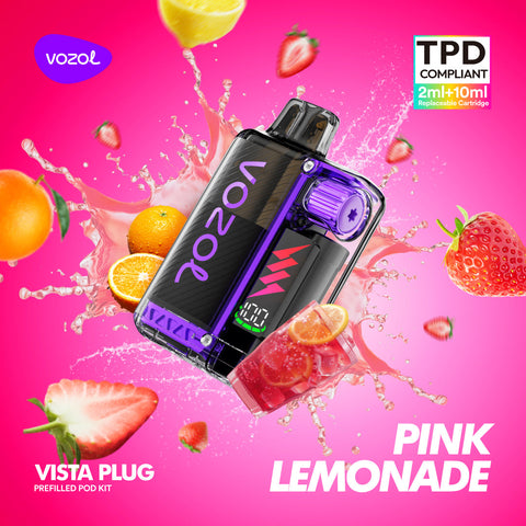 Vozol Vista Plug 15K (TPD) PINK LEMONADE