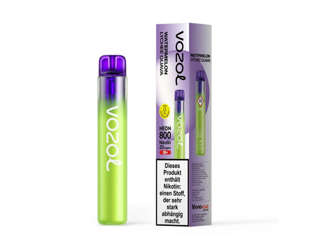 Vozol Neon 800 Watermelon Lychee Guava