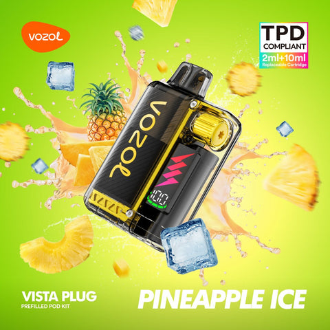 Vozol Vista Plug 15K (TPD) PINEAPPLE ICE