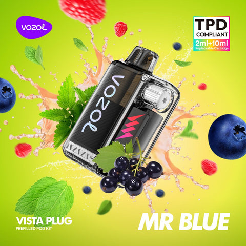 Vozol Vista Plug 15K (TPD) MR BLUE