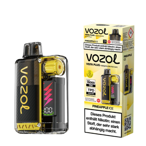 Vozol Vista Plug 15K (TPD) PINEAPPLE ICE