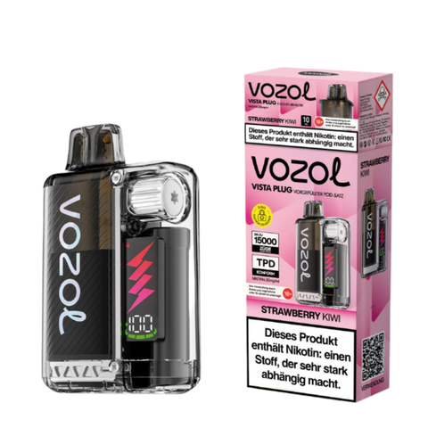 Vozol Vista Plug 15K (TPD) STRAWBERRY KIWI